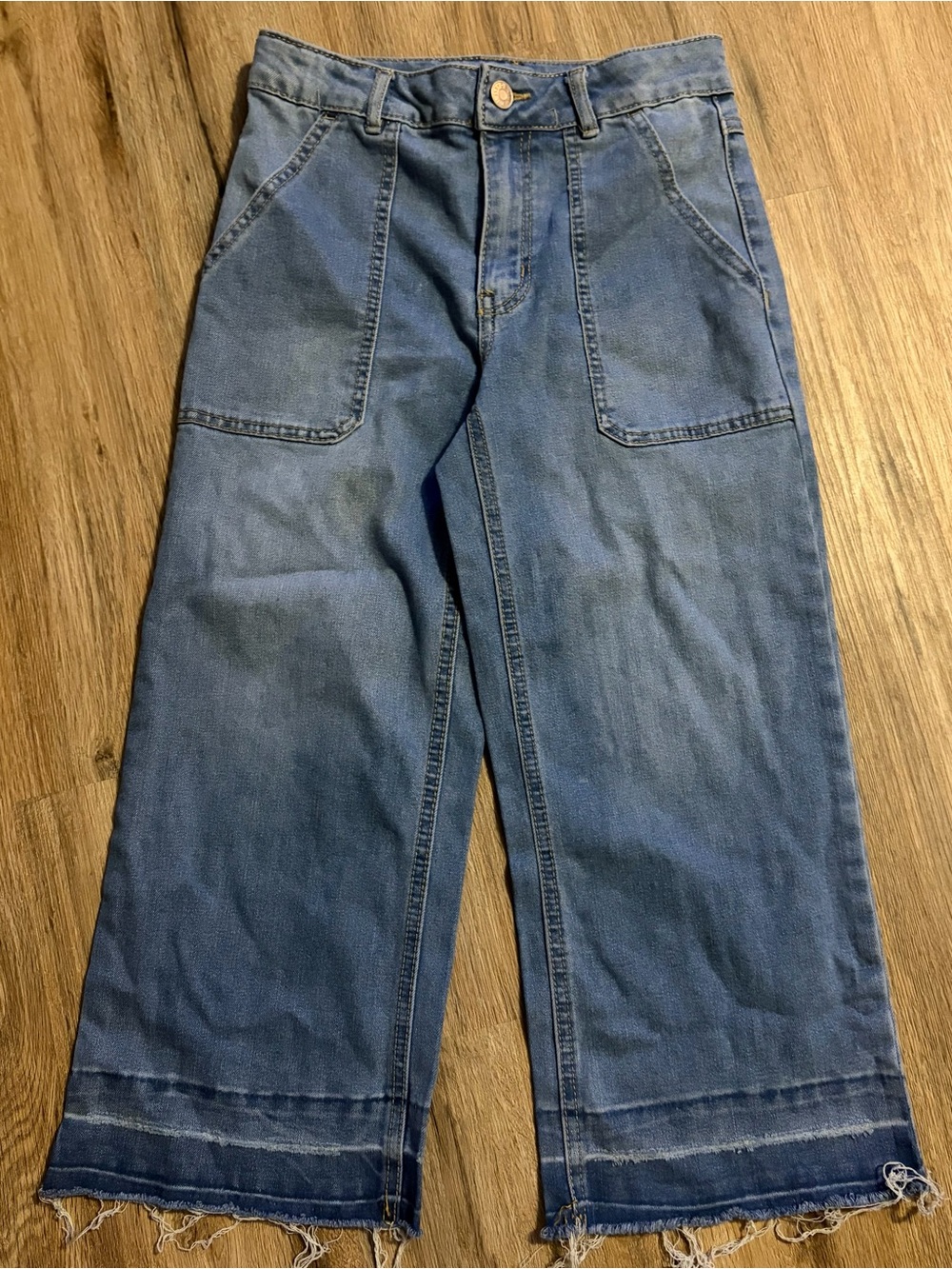 Cato (Charlotte) - Wide Leg Denim Jeans - Size
12